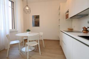 Dapur atau dapur kecil di palazzo barindelli suite bianca
