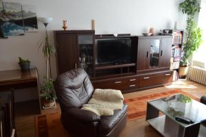 TV a/nebo společenská místnost v ubytování Svit Dovolenkový dom