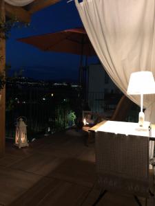 Balkon lub taras w obiekcie Relais Dei Mandorli