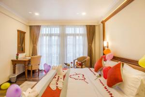 Hotel Portland 객실 침대