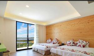 Letto o letti in una camera di ING Spa B&B
