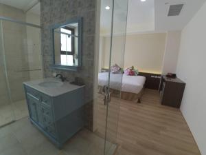 Letto o letti in una camera di ING Spa B&B