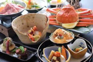 Nourriture dans le ryokan ou à proximité