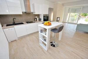 Kuchyňa alebo kuchynka v ubytovaní Apartment Pan