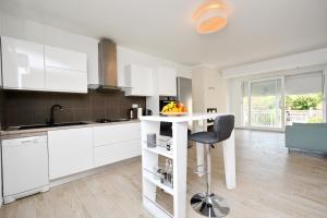 Kuchyňa alebo kuchynka v ubytovaní Apartment Pan