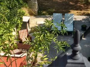 Vonkajšia záhrada v ubytovaní Apartman Tariba