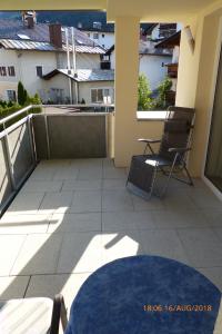 Balkon lub taras w obiekcie Haus am Bach