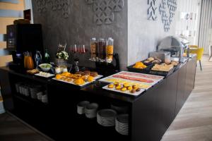 Comida no hotel ou em algum lugar perto