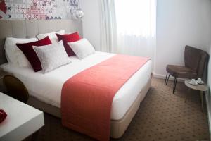 Cama ou camas em um quarto em Thomar Boutique Hotel