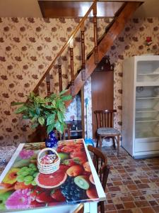 Dining area in a vendégházakat