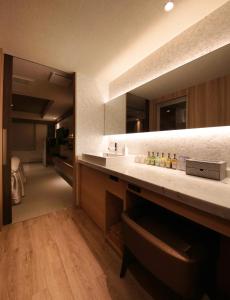 A bathroom at N Hotel