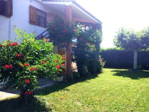Zahrada ubytování Chalet en el Orbigo