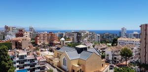A general view of Benalmádena or a view of the city taken from Az apartmant