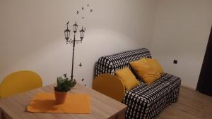 Posezení v ubytování apartman Rijeka