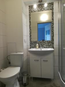 Kúpeľňa v ubytovaní Apartament pod Jasną Górą + 14 fotografií
