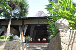 Ein Garten an der Unterkunft Grand Mega Resort & Spa