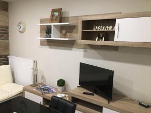 Kuchyň nebo kuchyňský kout v ubytování Lugo 360