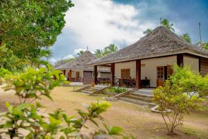 Zahrada ubytování La Digue Island Lodge