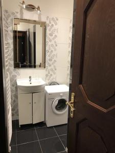 Kúpeľňa v ubytovaní Stara Louka Apartments