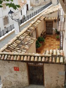 Balkón alebo terasa v ubytovaní El Rincón de los Poetas