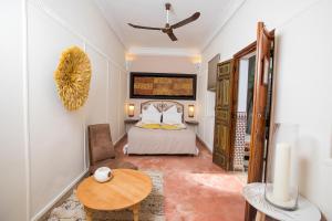 Postel nebo postele na pokoji v ubytování Riad Villa Harmonie
