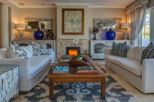 Posezení v ubytování Amanzi Island Boutique Hotel