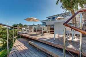 Balkón nebo terasa v ubytování Amanzi Island Boutique Hotel