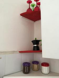 A kitchen or kitchenette at Al Baglio low cost