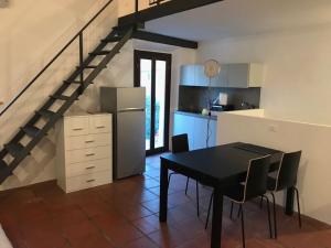 Η κουζίνα ή μικρή κουζίνα στο Al Borgo Antico
