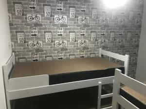 Postel nebo postele na pokoji v ubytování Jardim das Palmeiras