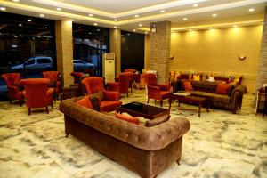 Posezení v ubytování Derya Hotel