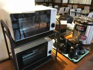Kuchyň nebo kuchyňský kout v ubytování Hotel First Stay Amagasaki