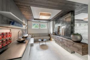 Köök või kööginurk majutusasutuses rechenau LIVING & RELAX