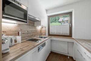 Köök või kööginurk majutusasutuses rechenau LIVING & RELAX