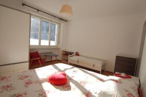 Voodi või voodid majutusasutuse Chalet Cuore delle Alpi toas