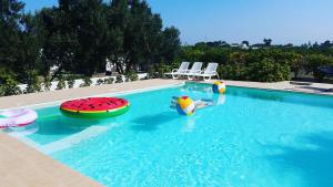 Bazén v ubytovaní Baglio Cudia Resort alebo v jeho blízkosti
