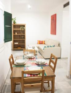 A seating area at Archeros Oasis