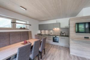 Köök või kööginurk majutusasutuses rechenau LIVING & RELAX