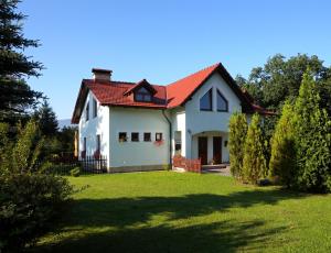 Vonkajšia záhrada v ubytovaní V přírodě na okraji Frenštátu pod Radhoštěm