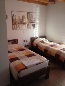 Motel Orhideja客房内的一张或多张床位