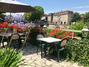 Zahrada ubytování Hôtel des Bains