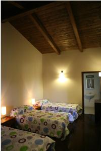 Cama o camas de una habitación en Casa Barbadelo