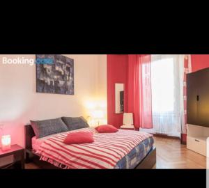 Posteľ alebo postele v izbe v ubytovaní Central Hostel Milano
