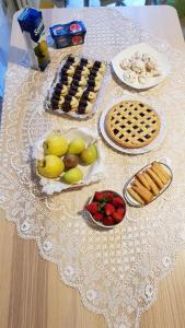 Jedlo v ubytovaní bed & breakfast alebo blízkom okolí