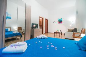 Posteľ alebo postele v izbe v ubytovaní B&B U PRUFISSURI