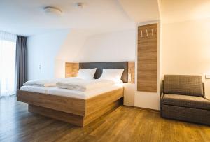 Postel nebo postele na pokoji v ubytování Hotel Mediterra