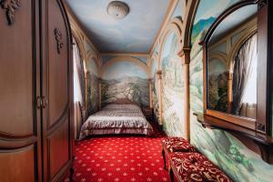 Кровать или кровати в номере Отель Урарту