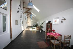 Posezení v ubytování Lindenhof-Dangast