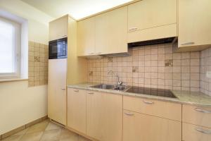 Kjøkken eller kjøkkenkrok på Appartamento Boschetto Giulia