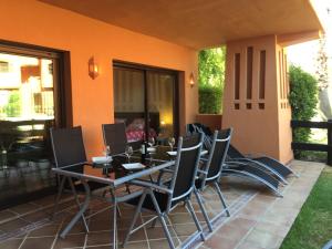 A seating area at Dream Apartment in Estepona, Andalusia